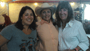 Hayward Rodeo 2017 Brooke Noel and Donna Flanigan