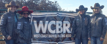 Noel Cosca riding Red Hot Howie winning Top 21 Jacket from WCBRA Year End
