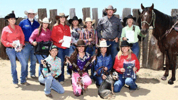 Wood Buzz For Cash 6 yr old gelding ridden by Noel Cosca wins Fiesta Futurity Derby Saddle 2D